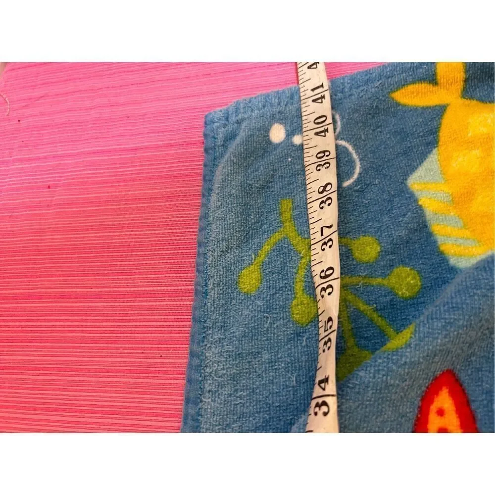Shark blue hooded towel 100 cotton rn 57623‎ 24x48